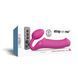 Безремневой страпон с вибрацией Strap-On-Me Vibrating Fuchsia XL, диам. 4,7см, пульт ДУ, регулируемый