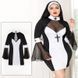Эротический костюм монашки JSY &laquo;Грешница Лола&raquo; Plus Size Black, платье, крест, апостольник