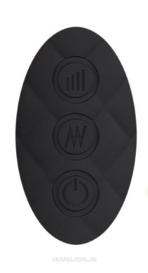 Мини-вибромассажер Dorcel Wand Wanderful Black мощный, водонепроницаемый, 18 режимов работы