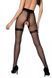 Колготки с открытым доступом, имитация чулок Passion TIOPEN 020 black 3/4 (20 den)