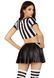 Костюм рефери Leg Avenue Time Out Referee S, кроп-топ, юбка, свисток