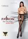 Колготки с открытым доступом, имитация чулок Passion TIOPEN 020 black 3/4 (20 den)