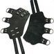 Поножи-манжеты для подвеса за ноги Art of Sex &ndash; Leg Cuffs For Suspension, черные, натуральная кожа