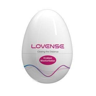 Мастурбатор-яйце Lovense Kraken masturbator egg, текстура-сюрприз