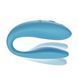 Смарт-вибратор для пар We-Vibe Sync GO Turquoise, тревел-кейс