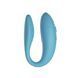 Смарт-вибратор для пар We-Vibe Sync GO Turquoise, тревел-кейс