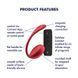 Смарт-виброяйцо Satisfyer Shiny Petal Connect App, управление со смартфона, пульт ДУ