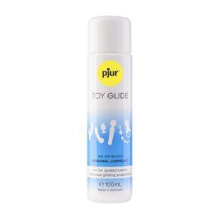 Лубрикант pjur Toy Glide 100 мл, водна основа, гарний для секс-іграшок, особливо для мастурбаторів