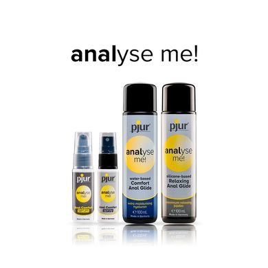 Розслаблювальний анальний гель pjur analyse me! Serum 20 мл, створює плівку, концентрований