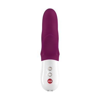 Вібратор-кролик Fun Factory MISS BI grape/white, 2 незалежні мотори, діаметр 4,2 см