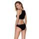 Трусики с прозрачной вставкой Passion PS006 PANTIES S, black