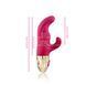 Вібратор-кролик Mystim Hop Hop Bob Fuchsia, потужний мотор, 8 режимів