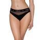 Трусики с прозрачной вставкой Passion PS006 PANTIES S, black