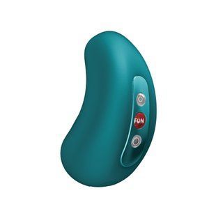 Вакуумний стимулятор з вібрацією Fun Factory Cherie Bottle Green, 11 + 12 режимів роботи, перезаряджуваний