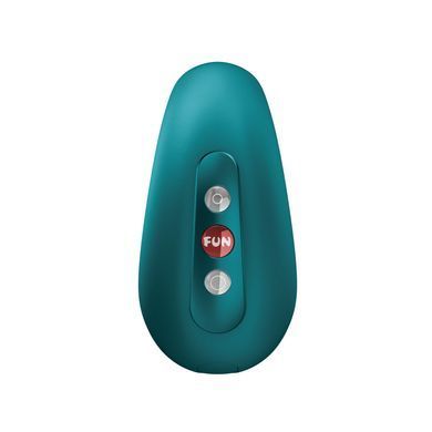 Вакуумний стимулятор з вібрацією Fun Factory Cherie Bottle Green, 11 + 12 режимів роботи, перезаряджуваний