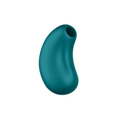 Вакуумний стимулятор з вібрацією Fun Factory Cherie Bottle Green, 11 + 12 режимів роботи, перезаряджуваний