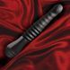 Пульсатор Blush Temptasia &ndash; Lazarus Thrusting Dildo &ndash; Black, ребристый ствол, 3 скорости